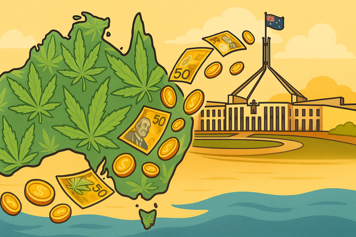 Projected Tax Revenue and Enforcement Savings from Nationwide Cannabis Legalisation in Australia